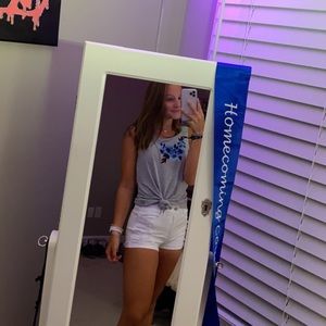 AEO Soft and Sexy grey tank top